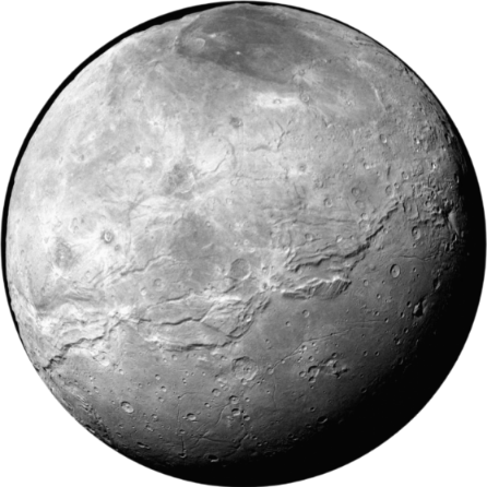 Caronte - imagem da NASA